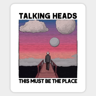 Talking Heads ••• This Must Be The Place Sticker